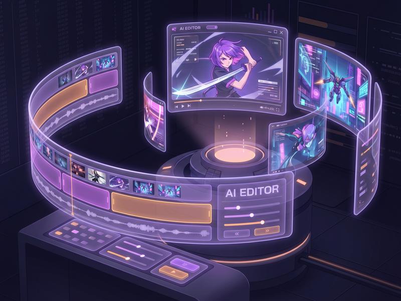 51视频AI动漫剪辑